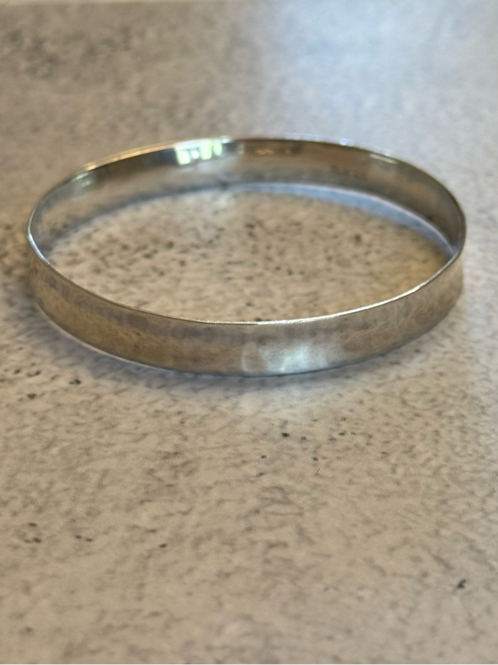 Robert Lee Morris Sterling Silver Hammered Cuff Bracelet